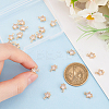 20Pcs Brass Pave Clear Cubic Zirconia Links KK-GO0001-95-3