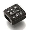 304 Stainless Steel Rhinestone Beads STAS-G350-21EB-2