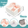 Square Cardboard Paper Jewelry Set Storage Boxes LS-CON-WH0086-097C-2
