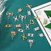  20Pcs 20 Styles Alloy Crystal Rhinestone Connector Charms DIY-TA0005-28-13