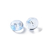 Baking Paint Transparent Glass Beads DGLA-S116-01I-2