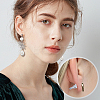 240Pcs 6 Styles Eco-Friendly Silicone Full-covered Ear Nuts FIND-SP0001-17-6