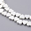 Non-magnetic Synthetic Hematite Beads Strands G-A181-A03S-2