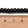 Natural Black Onyx Beads Strands G-P161-20-6x4mm-3