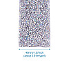 Glitter Resin Hotfix Rhinestone(Hot Melt Adhesive On The Back) OCOR-TA0002-02-40mm-24
