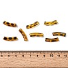 Transparent Acrylic Tube Beads X-OACR-ZX005-41-3