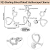 10Pcs Brass Pendants KK-BBC0021-66-2