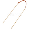 Imitation Leather & Alloy Crossbody Purse Chains FIND-WH20033-034B-LG-1