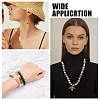 200Pcs DIY Frosted Natural & Dyed White Jade Beaded Stretch Bracelet Making Kits DIY-SC0014-79-6