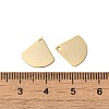 Brass Pendants X-KK-P259-08G-3
