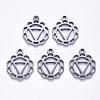 Non-Tarnish 304 Stainless Steel Pendants STAS-S113-007B-2