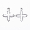 Tarnish Resistant 201 Stainless Steel Hollow Pendants LS-STAS-H376-07-2