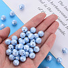 Opaque Acrylic Beads MACR-S373-69-A05-5