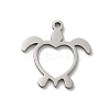 Non-Tarnish 201 Stainless Steel Pendants LS-STAS-E206-04P-03-1