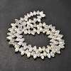Electroplate Glass Beads Strands X-EGLA-B004-02A-FR01-2