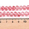 Transparent Glass Beads Strands GLAA-T023-8mm-A13-4