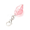 9Pcs Glass Conch Pendant Decorations HJEW-JM04153-6