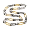 201 Stainless Steel Links Chain Necklace NJEW-F22-39D-GP-1