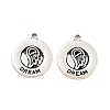 Rack Plating Alloy Pendant FIND-Q108-06AS-1