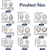 100Pcs Sew on Rhinestone GLAA-CY0001-01A-2
