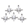 Tarnish Resistant 304 Stainless Steel Pendants STAS-N092-37-1