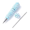 Alloy Beadable Pen AJEW-A066-04F-2