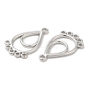 Non-Tarnish 304 Stainless Steel Chandelier Component Links LS-STAS-D084-02P-2