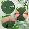 20Pcs 304 Stainless Steel Cable Wire Keychain AJEW-GA0006-85-3