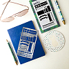 Retro Stainless Steel Metal Cutting Dies Stencils DIY-WH0242-282-7