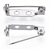 Non-Tarnish 304 Stainless Steel Pin Brooch Back Bar Findings LS-STAS-Q184-04B-1