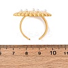 Stainless Steel Adjustable Cuff Rings for Women LS-RJEW-B126-01G-5