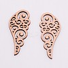 Unfinished Wood Filigree Joiners Links WOOD-WH0099-10C-2