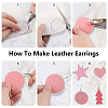 Sparkle PU Leather Fabric AJEW-GF0001-53E-5