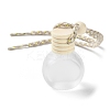 Glass Perfume Bottles Air Freshener Diffuser Bottle Hanging Ornament LS-AJEW-P111-01D-1