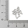 201 Stainless Steel Pendants STAS-S157-01E-P-3