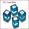 Imitation Austrian Crystal Beads SWAR-F074-4x4mm-25-1