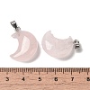 Natural Rose Quartz Pendants G-H035-01P-08-3