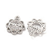 Mother's Day Brass Micro Pave Clear Cubic Zirconia Pendants KK-Z044-13P-2