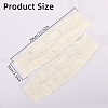 Warm Knitted Acrylic Fiber Heart Half Sleeve Gloves PW-WGC2DC6-03-2