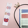 Paper Hair Clip Display Cards CDIS-WH0020-13-7