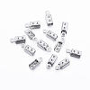 Tarnish Resistant 304 Stainless Steel Folding Crimp Ends LS-X-STAS-H376-114-1