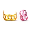 Aluminum Dreadlocks Beads Hair Decoration ALUM-R003-M-1-4