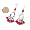 2 Pairs Brass Dangle Earrings EJEW-JE05890-03-S-3