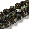 Natural Dragon Blood Beads Strands G-C085-A06-01-1