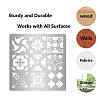 Stainless Steel Cutting Dies Stencils DIY-WH0238-058-6
