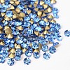 Back Plated Grade A Diamond Glass Pointed Rhinestone X-RGLA-SS6-005-2