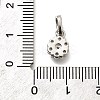 Brass Micro Pave Cubic Zirconia Pendants KK-Z093-41P-3