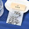 SHEGRACE Brass Starfish Charms XGR0169P-99P-6