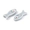 Handmade Porcelain Ceramic Beads PORC-T134-01F-2