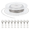 DIY Chain Bracelet Necklace Making Kit DIY-AR0003-67B-1